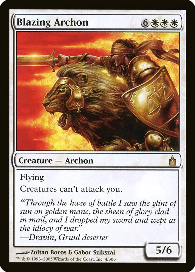 Blazing Archon rav 4