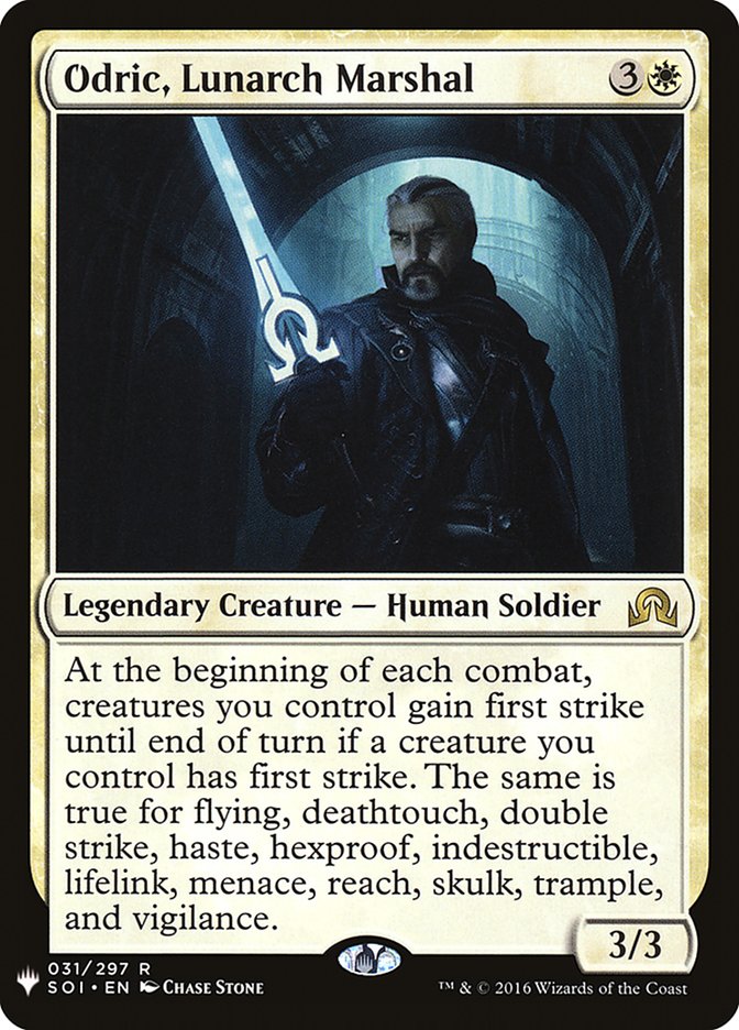 Odric, Lunarch Marshal plst SOI-31