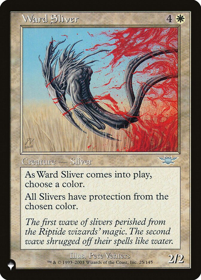 Ward Sliver plst LGN-25