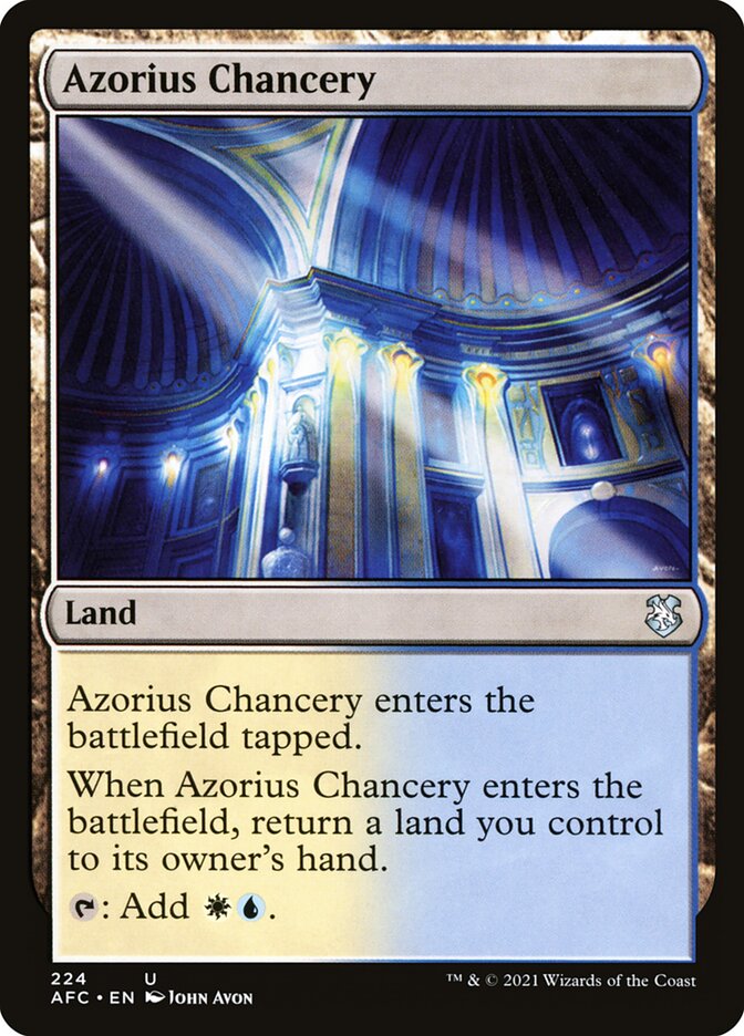 Azorius Chancery afc 224