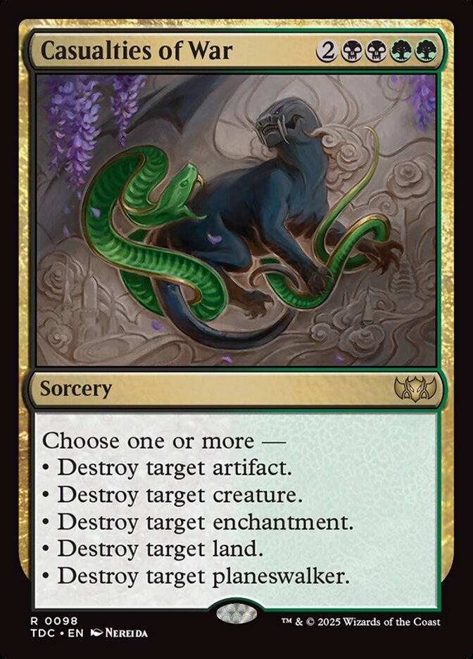 Casualties of War tdc 98