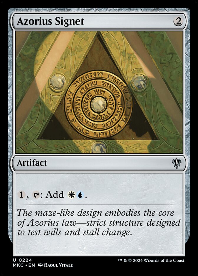 Azorius Signet mkc 224