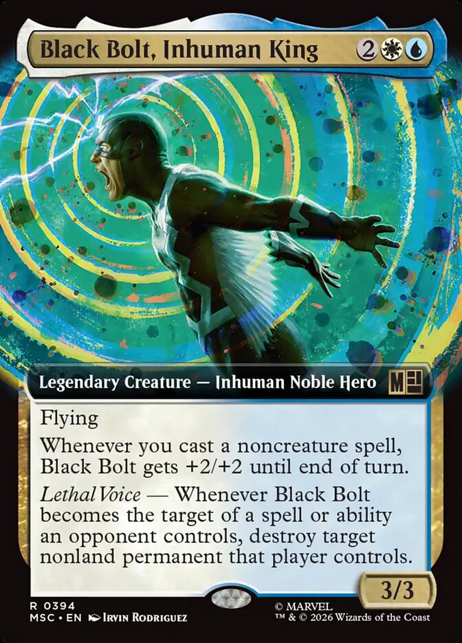 Black Bolt, Inhuman King msc 394