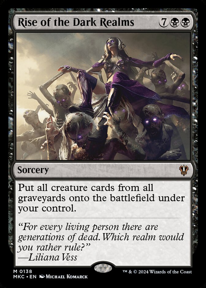 Rise of the Dark Realms mkc 138