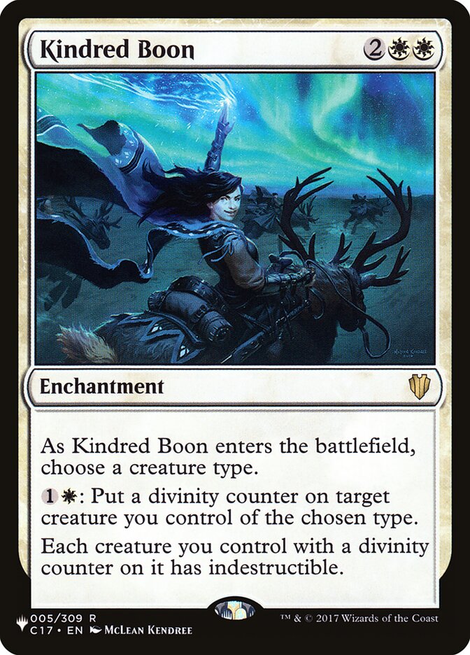 Kindred Boon plst C17-5