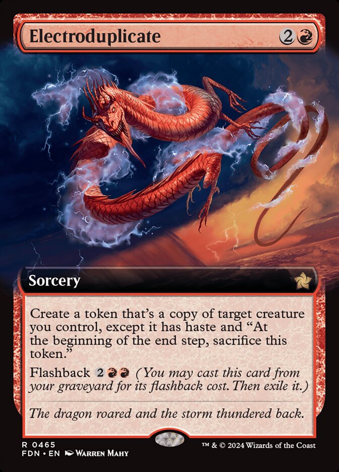 Electroduplicate fdn 465