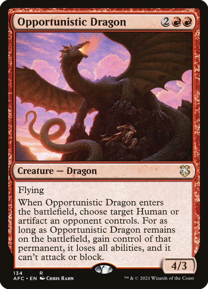 Opportunistic Dragon afc 134