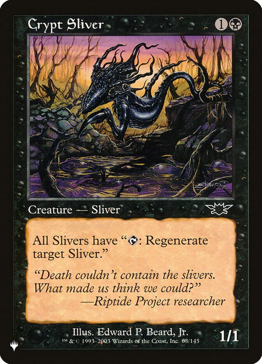 Crypt Sliver plst LGN-63