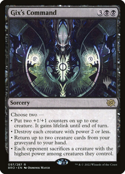 Gix's Command pbro 97p