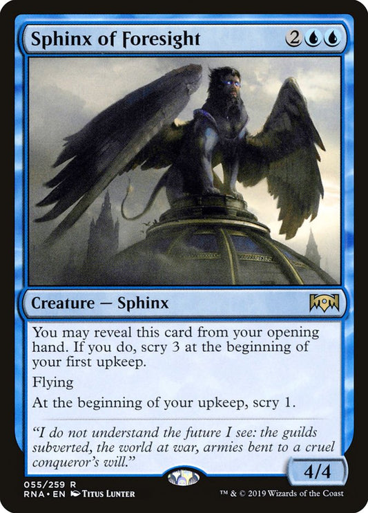 Sphinx of Foresight rna 55