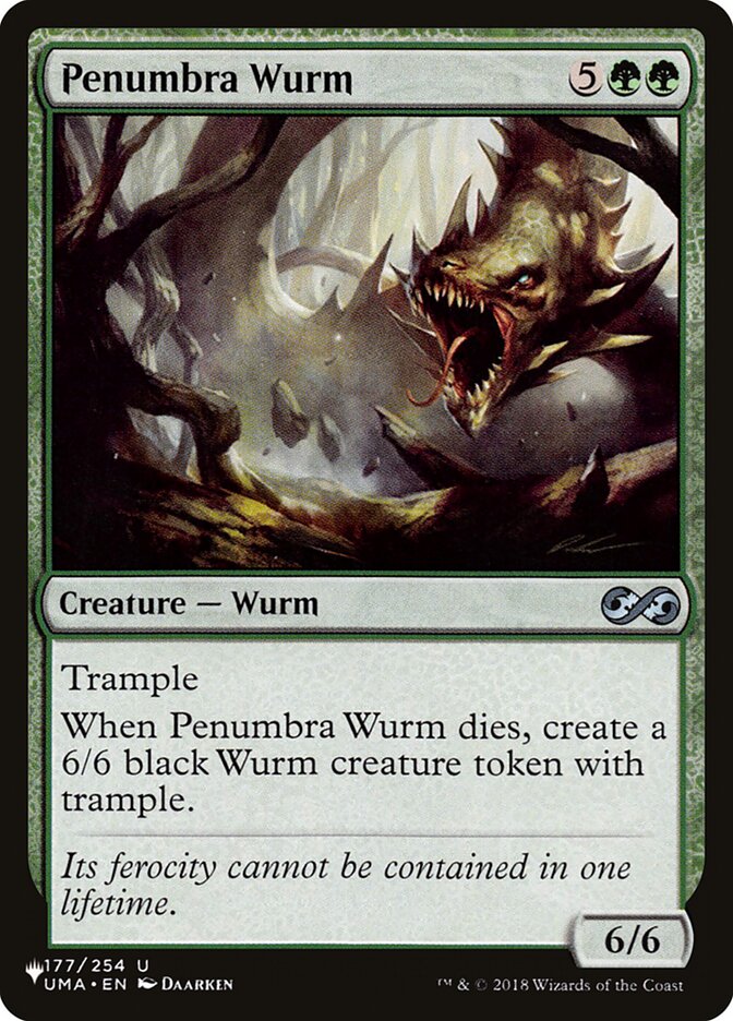 Penumbra Wurm plst UMA-177
