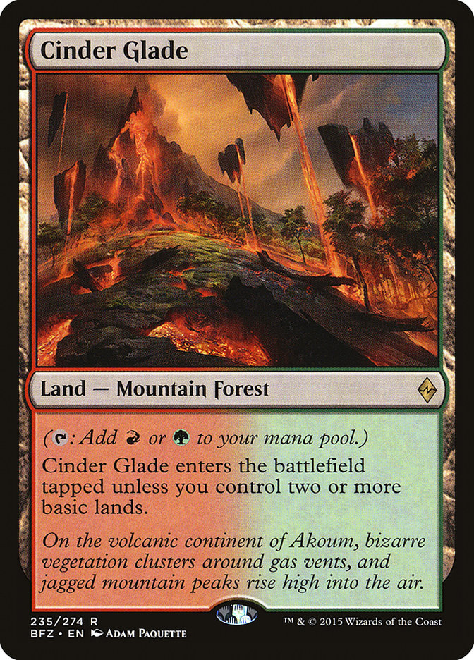 Cinder Glade bfz 235