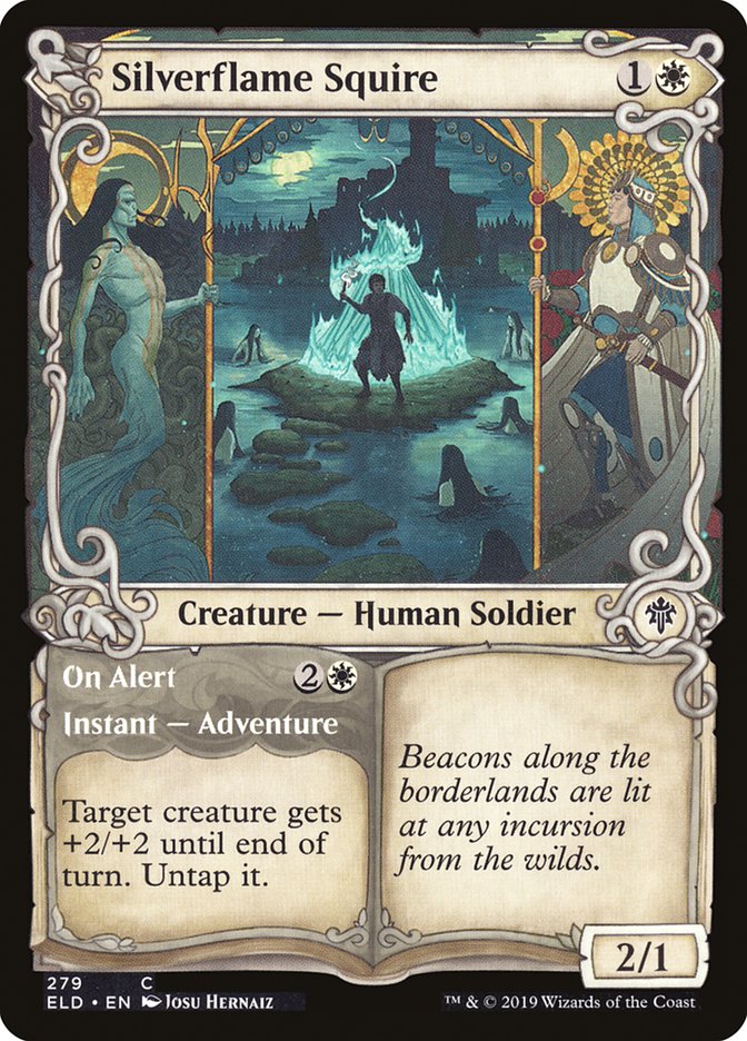 Silverflame Squire // On Alert eld 279