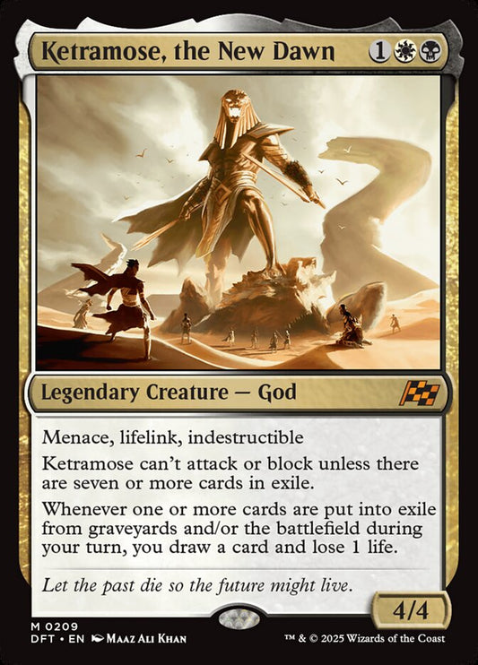 Ketramose, the New Dawn dft 209