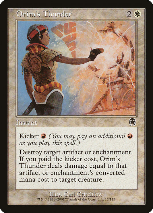 Orim's Thunder apc 15