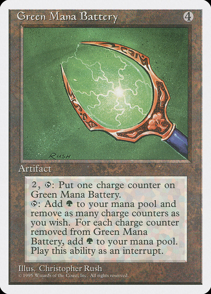 Green Mana Battery 4ed 323