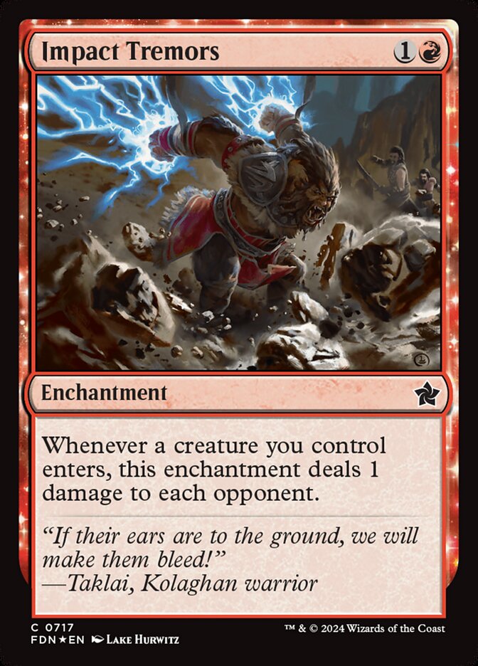 Impact Tremors fdn 717
