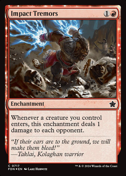 Impact Tremors fdn 717