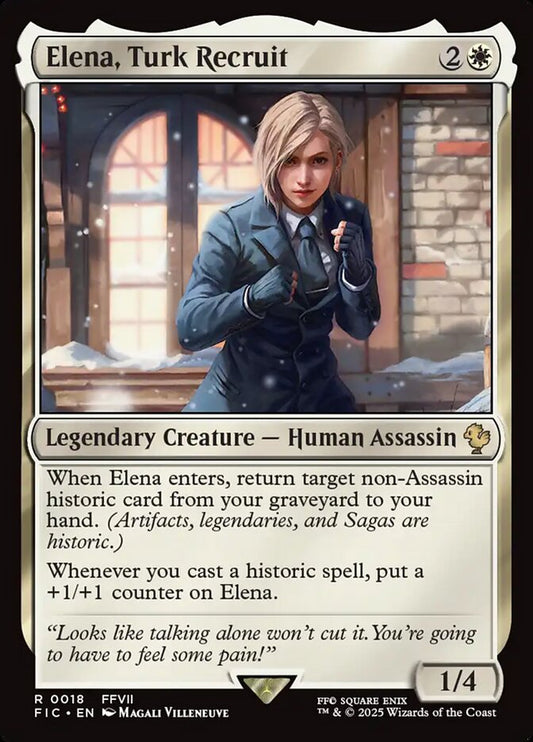 Elena, Turk Recruit fic 18