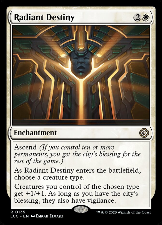 Radiant Destiny lcc 135