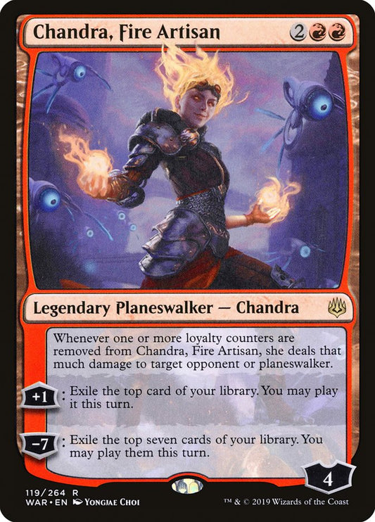 Chandra, Fire Artisan war 119