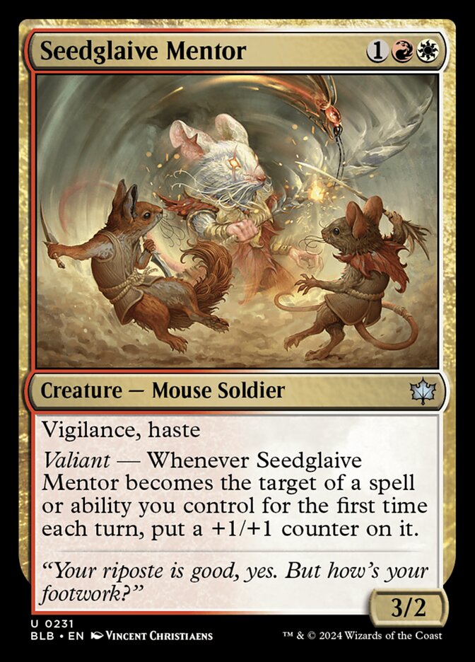 Seedglaive Mentor blb 231