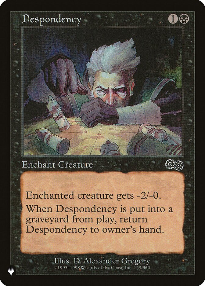 Despondency plst USG-129