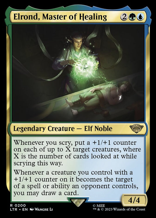 Elrond, Master of Healing ltr 200