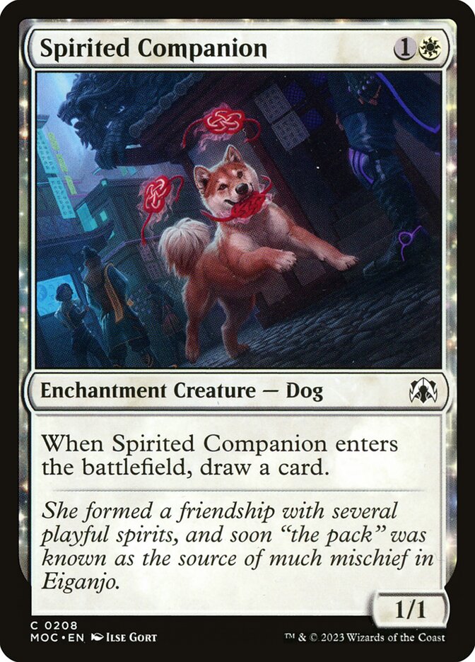 Spirited Companion moc 208