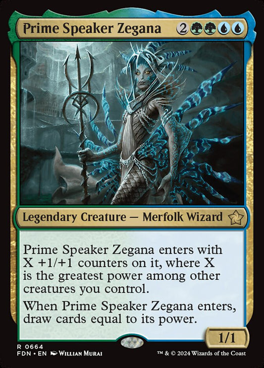 Prime Speaker Zegana fdn 664