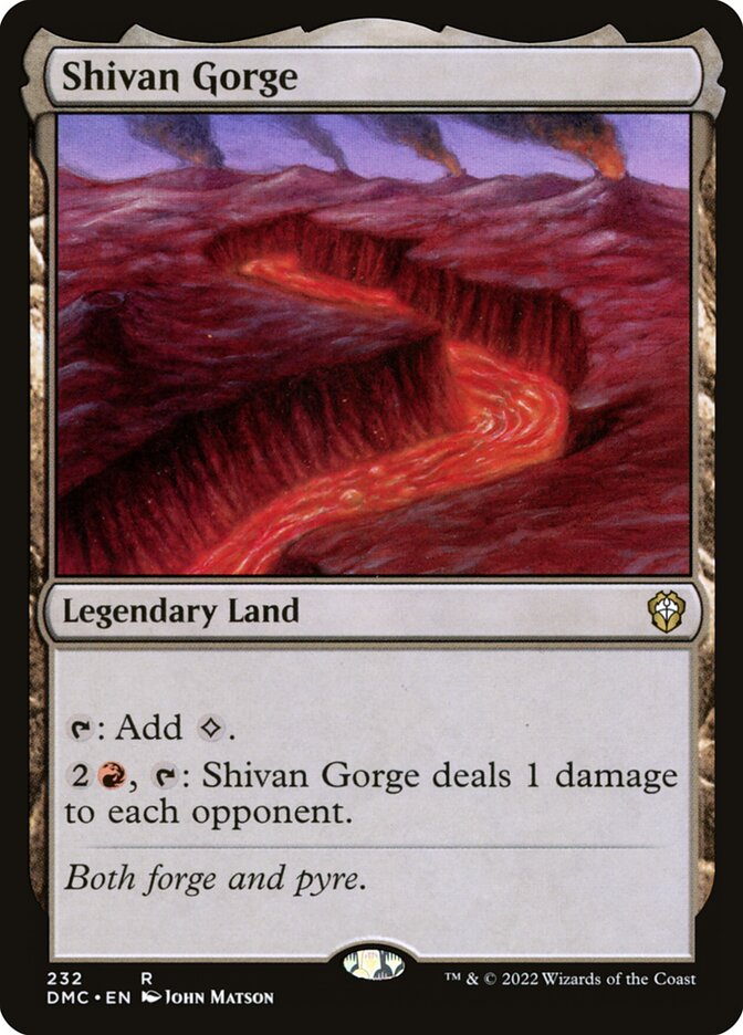 Shivan Gorge dmc 232