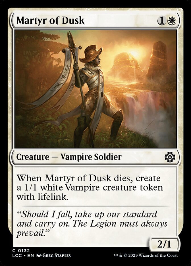 Martyr of Dusk lcc 132
