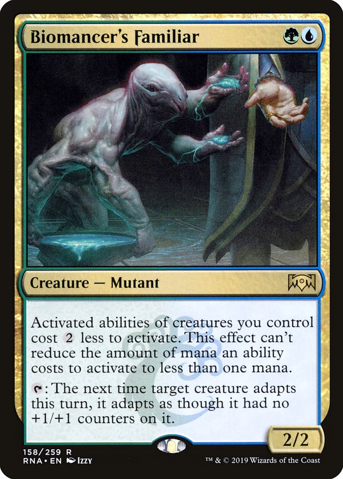 Biomancer's Familiar rna 158