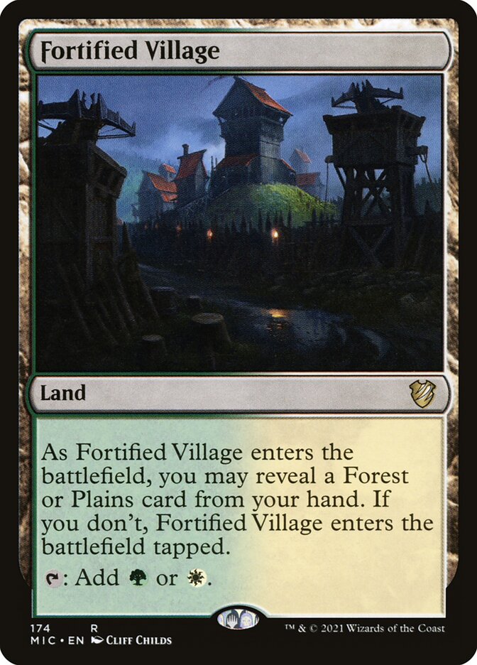 Fortified Village mic 174
