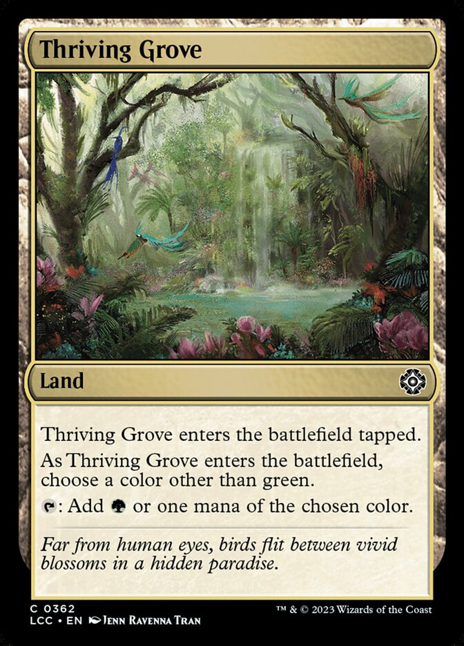 Thriving Grove lcc 362