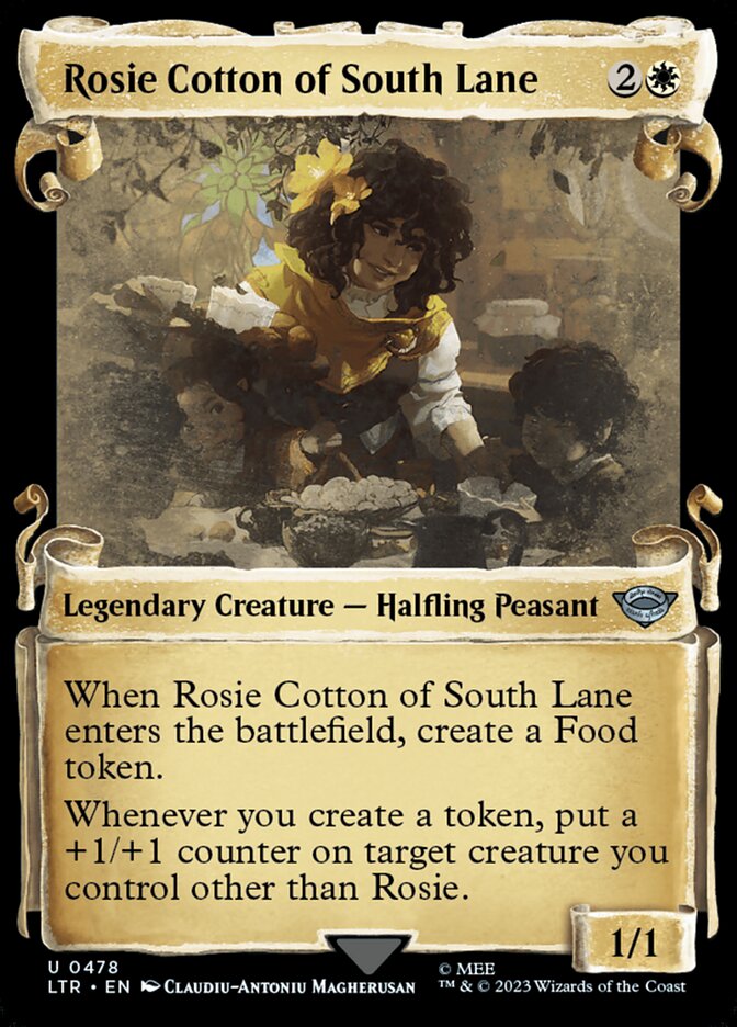 Rosie Cotton of South Lane ltr 478
