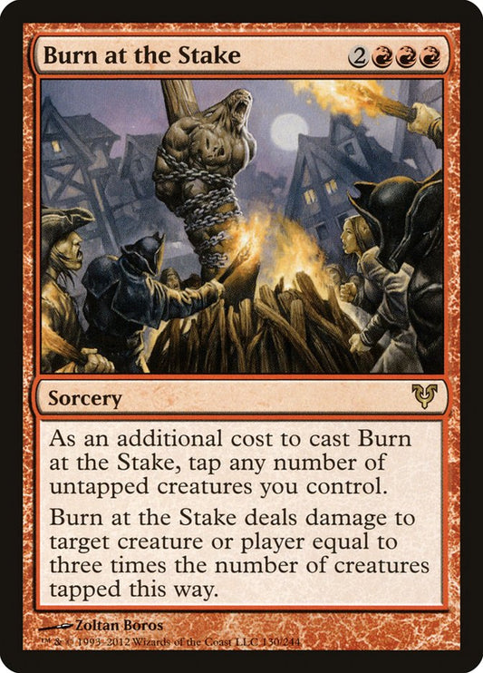 Burn at the Stake avr 130