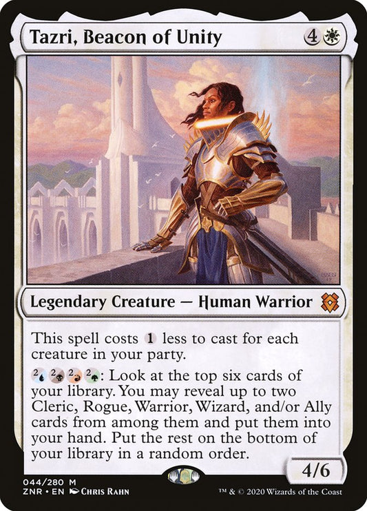 Tazri, Beacon of Unity znr 44