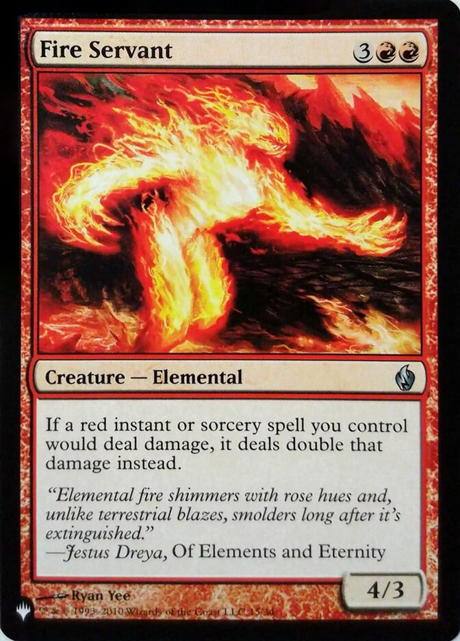 Fire Servant plst PD2-15