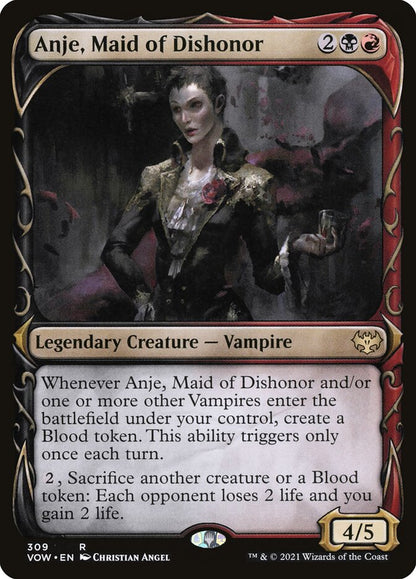Anje, Maid of Dishonor vow 309