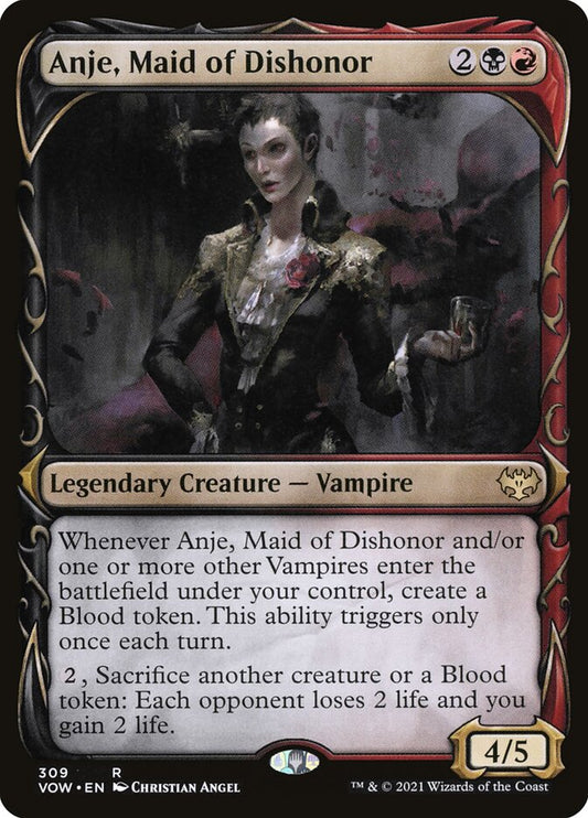 Anje, Maid of Dishonor vow 309