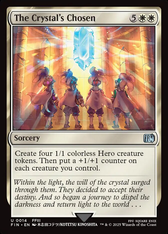 The Crystal's Chosen fin 14