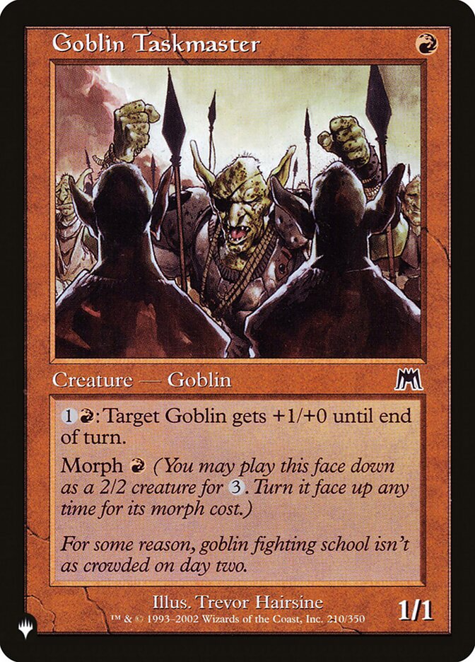 Goblin Taskmaster plst ONS-210