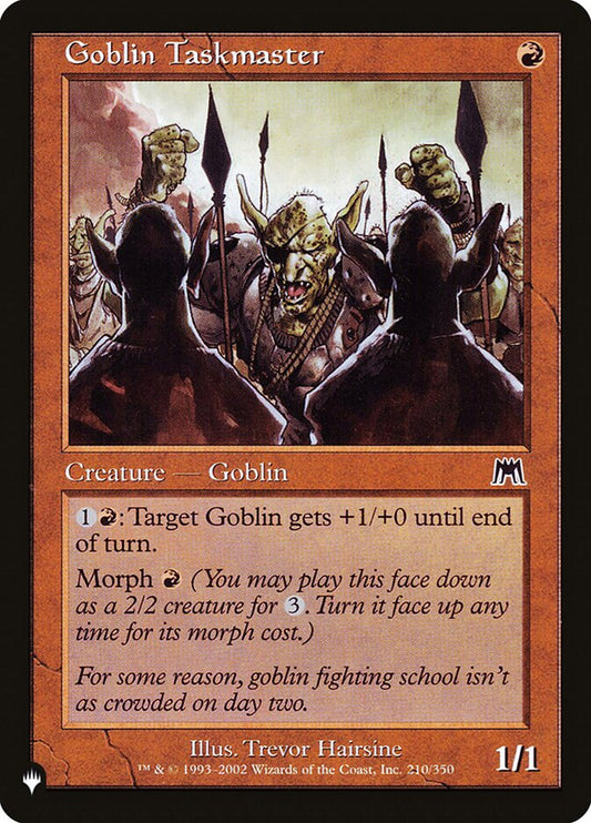 Goblin Taskmaster plst ONS-210