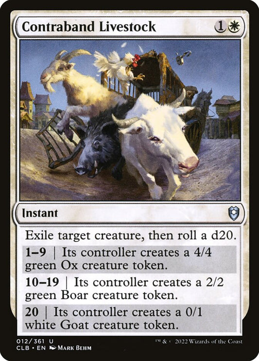 Contraband Livestock clb 12