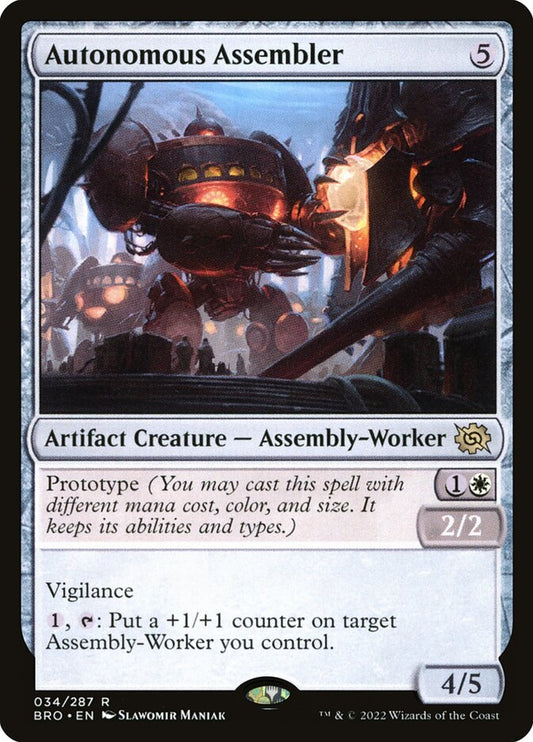 Autonomous Assembler bro 34