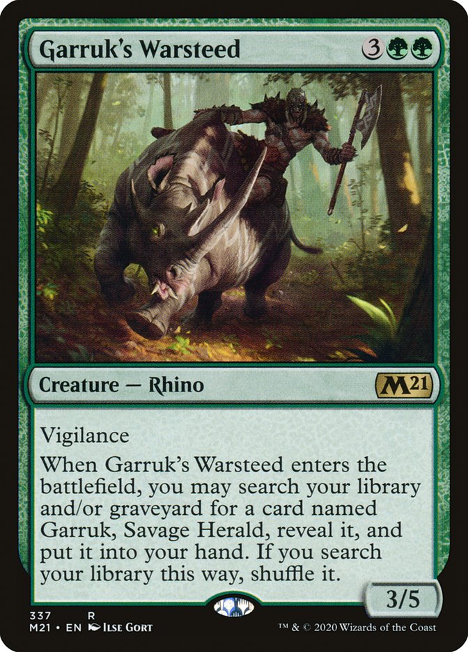 Garruk's Warsteed m21 337