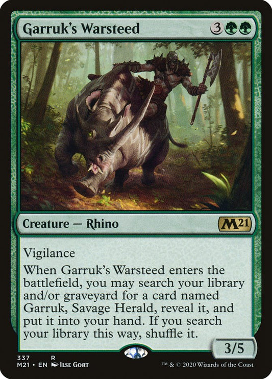 Garruk's Warsteed m21 337
