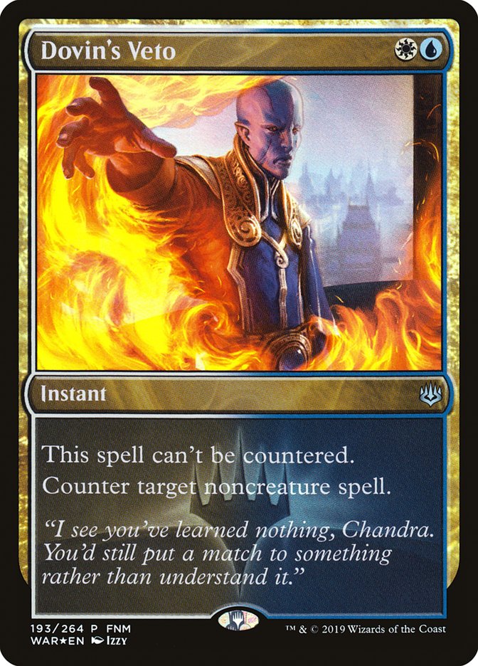 Dovin's Veto pwar 193