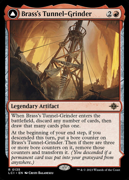 Brass's Tunnel-Grinder // Tecutlan, the Searing Rift lci 135